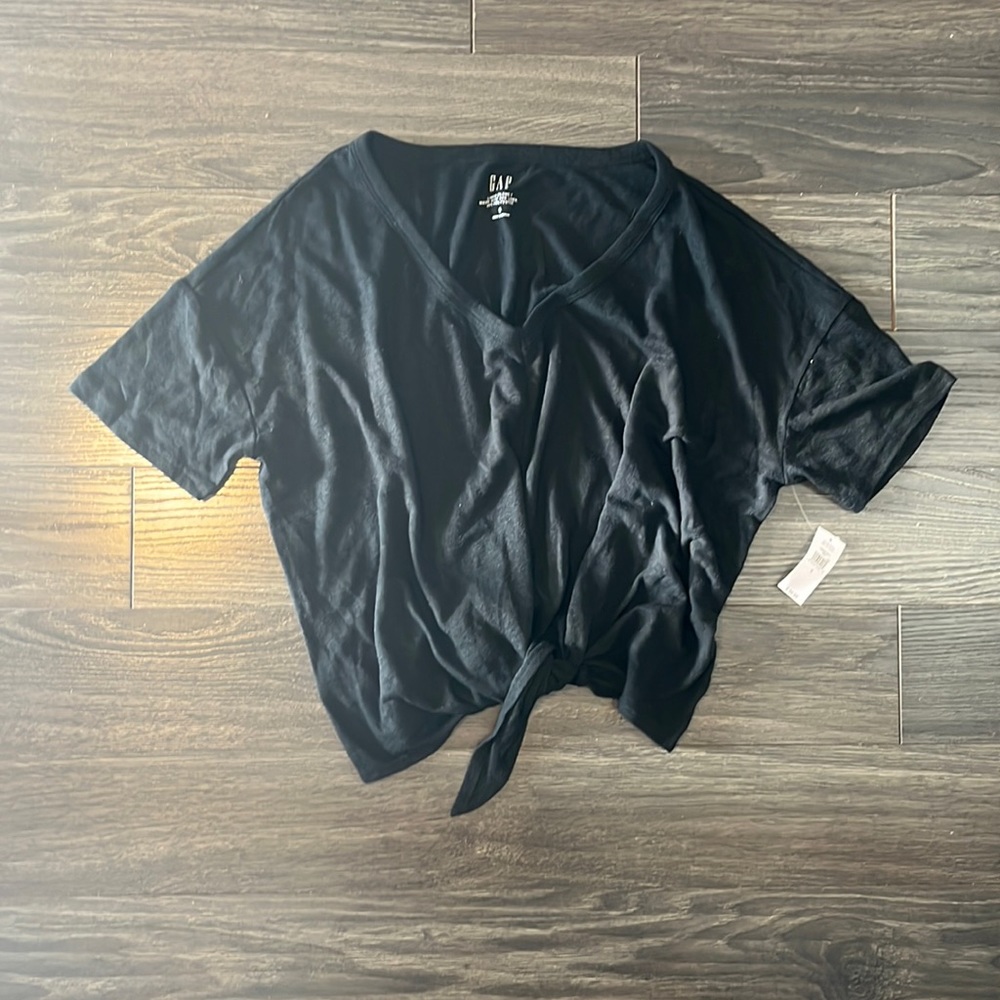 GAP Tie Front T-Shirt